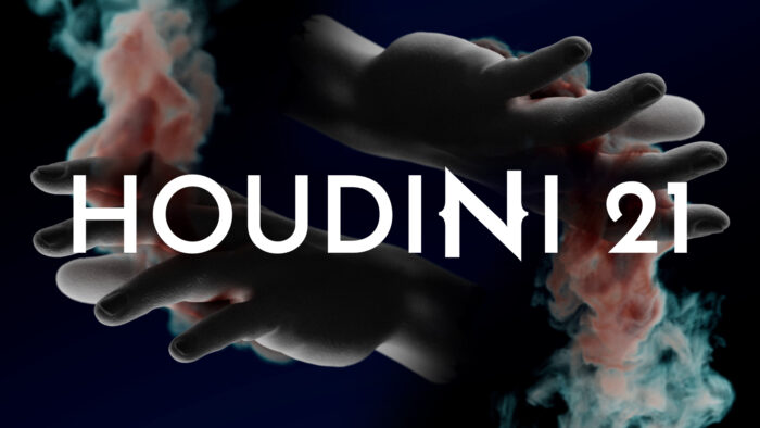 A render showcasing the new pyro upres tools of Houdini 21